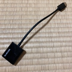 エレコム 変換アダプタ HDMI VGA ブラック