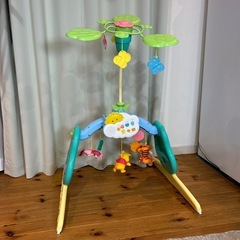 美品 タカラトミー くまのプーさん 6wayジム メリー ベビー 