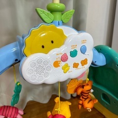 美品 タカラトミー くまのプーさん 6wayジム メリー ベビー の画像