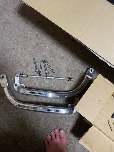 CB400SF /CB400SBアクティブ アルミ サブフレーム