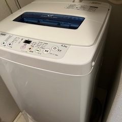 洗濯機 ハイアール 2019年 中古の画像
