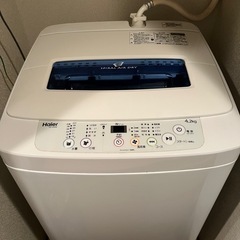 洗濯機 ハイアール 2019年 中古の画像
