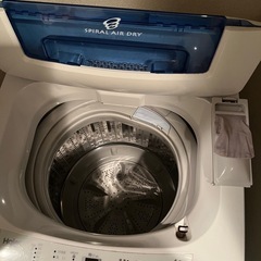 洗濯機 ハイアール 2019年 中古の画像