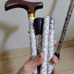 折りたたみ式杖各種（中古）の画像
