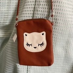 ねこのポシェット[未使用/美品]