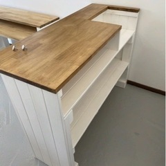 決まりました！】4ヶ月のみ使用 レジ台 作業台 アパレル什器