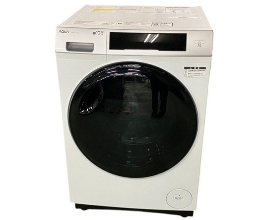 最安?【展示品】2024年購入AQUAドラム式洗濯乾燥機　まっすぐドラム2.0 配達無料