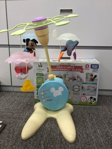 ディズニーキャラクターメロディいっぱいやわらかガラガラメリープレミアム タカラトミー