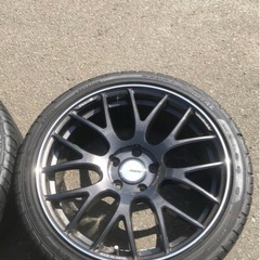 
18インチ4本　 RAYS HOMURA 2×8 GTS アウ...