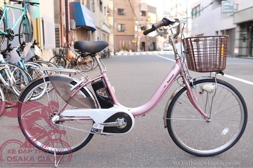 中古車 電動アシスト自転車 パナソニック24インチ 整備済☆送料込