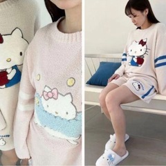 スナイデルホーム ハローキティ プルオーバー・パンツ　セットの画像
