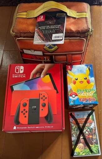 Nintendo Switch本体 有機EL マリオレッド