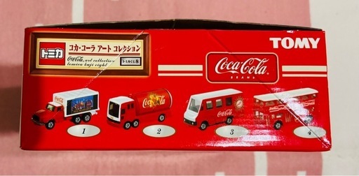 トミカ　コカコーラ　アートコレクション　