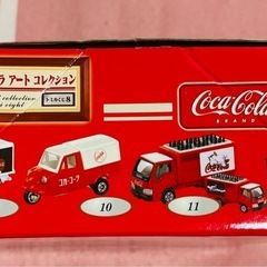トミカ　コカコーラ　アートコレクション　の画像