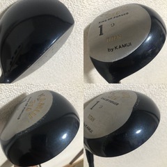 レフティ ドライバー 左 名器 カムイ フレックスS 美品 グリップ交換したばかりの画像