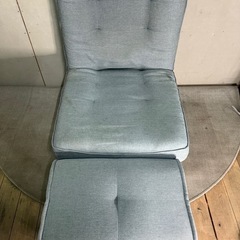 【798】リクライニング　オットマン付き