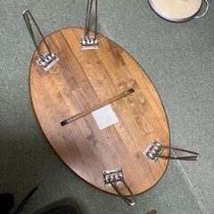 【あげます】折り畳みローテーブルの画像