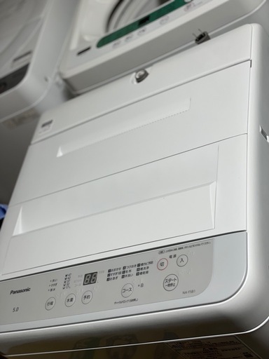 送料・設置込み可　洗濯機　5kg Panasonic 2023年【分解クリーニング済み】