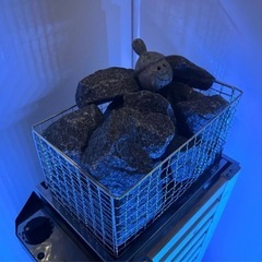 サウナストーブ＆サウナストーンの画像