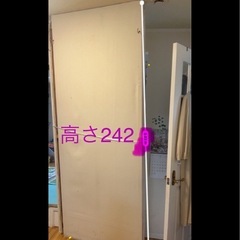 試着室やお部屋の仕切りに！L字型パーテーションの画像