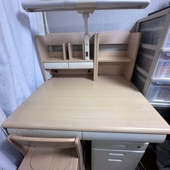 決定しました【現地引取り限定】学習机セット(組み替えデスク) ホ...