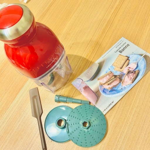 【recolte】美品/ボンヌ/赤/中古