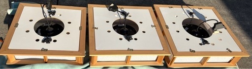 コイズミ 和風蛍光灯ペンダント 3台セット