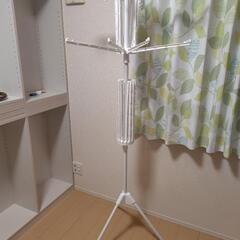 昇降式パラソル型物干し(3段 HW01P ホワイト


