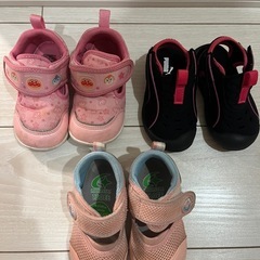 ベビーシューズ3足セット　14cmの画像