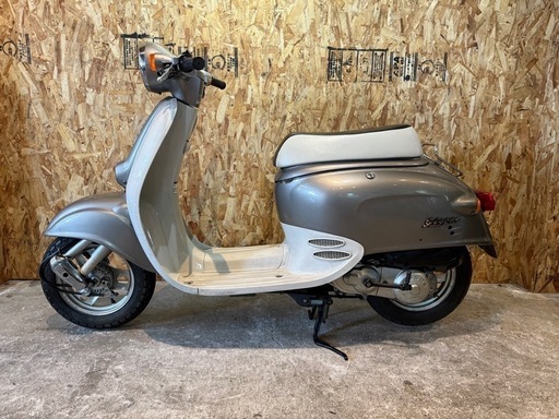 2667.お洒落レトロ　ジョルノ　シート新品　千葉県柏市　即日配送、自走引き取りも可能 お洒落レトロ ジョルノ バッテリー、ミラー新品 千葉県柏市 配送可能