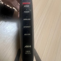 AX4 BUFALO wifi routerの画像