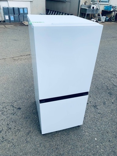 ①✅Hisense2ドア冷凍冷蔵庫✅ ✅HR-D13E3W✅