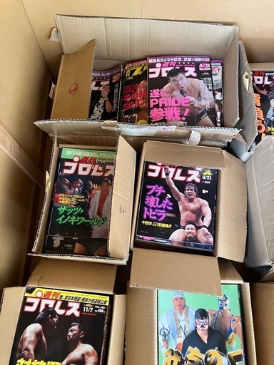 本日まとめてお譲り 週刊プロレス 