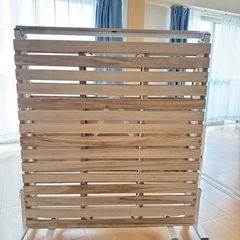 【ほぼ新品】折り畳みすのこベット