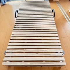【ほぼ新品】折り畳みすのこベット