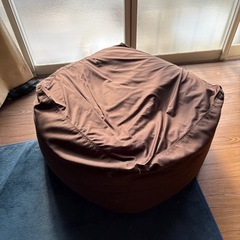 ニトリ　ビーズソファの画像