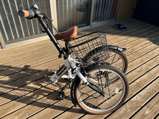 お譲り先決まりました】折りたたみ自転車