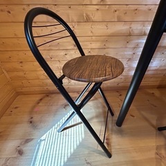 【お譲り先決まりました】4/上旬引越し前までに取引希望　スタバ風インテリアに☕️カウンターテーブルセットの画像
