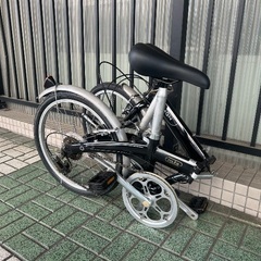 折りたたみ自転車?軽量アルミフレーム 20インチ 6段。