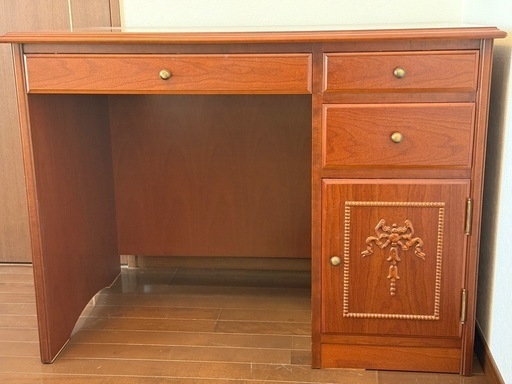 LYNN HOLLYN リンホーリン デスク 姫家具　ブラウン