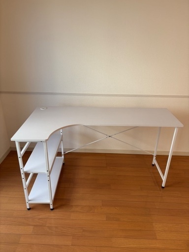 【3月中取引希望】パソコンデスク 机 白