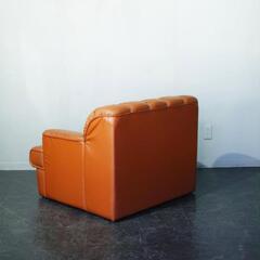 leather arm sofa 1台 両肘タイプの画像