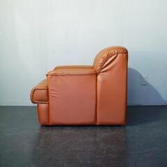 leather arm sofa 1台 両肘タイプの画像