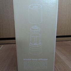 【新品未使用】値下げしました。アロマランプディフューザーの画像