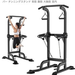 懸垂、チンニングマシン、エアロバイクの画像