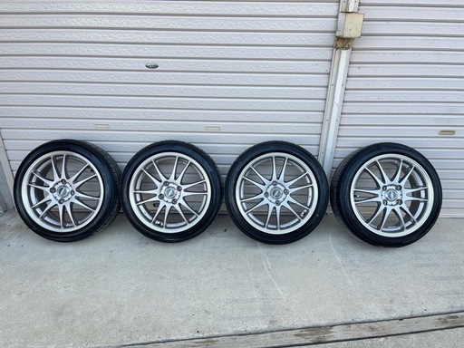 軽車両アルミホイールセット