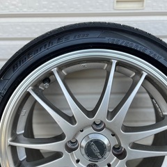軽車両アルミホイールセットの画像