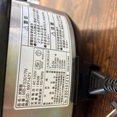 決まりました５合だき 炊飯器 の画像