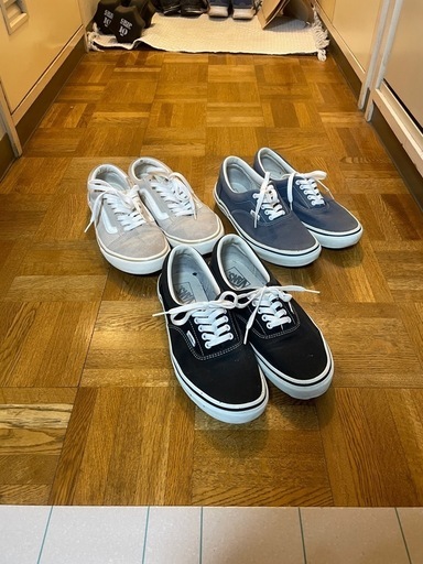 vansスニーカー27cm 3足セットで