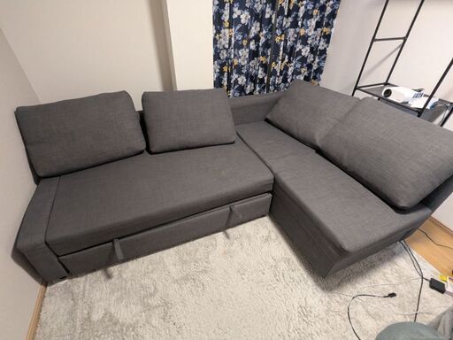 IKEA FRIHETEN イケア フリーヘーテン 収納付きベッド